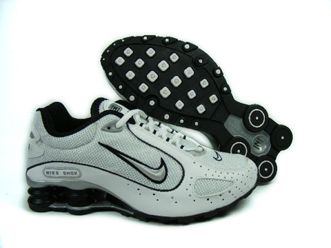 Nike Shox Monster White Black - Click Image to Close